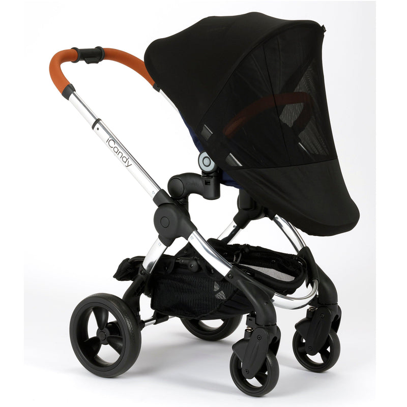 iCandy pushchair sunshade hood in black, UK version