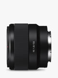 Sony 50mm f/1.8 standard lens (British brand)