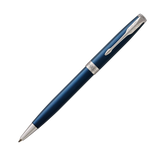 John Lewis PARKER Sonnet Matt Lacquer Ballpoint Pen, Blue- Buy online at McGrocer