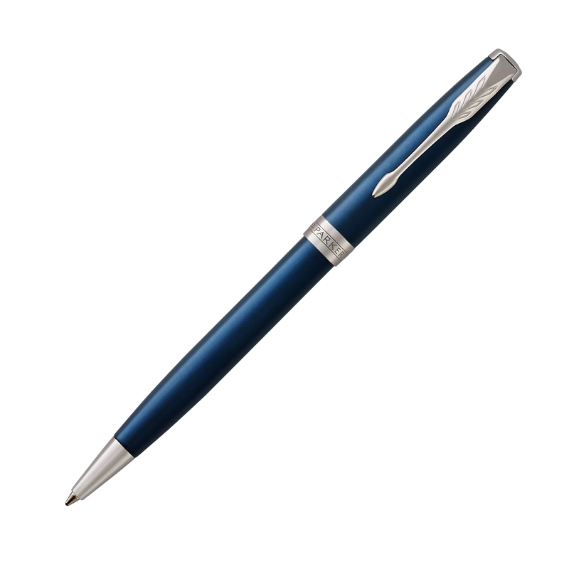 Parker Sonnet ballpoint pen matt lacquer blue - British product