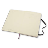 Moleskine large hard cover squared notebook black, UK version