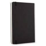 Moleskine large hard cover squared notebook black, UK version