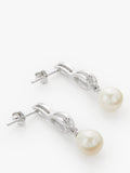 Lido freshwater pearl drop earrings - British product