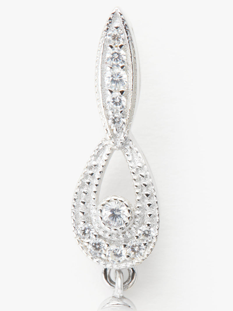 Lido freshwater pearl drop earrings - British product