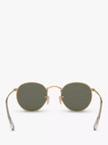 Ray-Ban RB3447 polarised round sunglasses 50mm gold frame (British brand)
