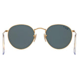 Ray-Ban RB3447 polarised round sunglasses 50mm gold frame (British brand)