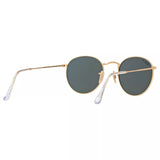 Ray-Ban RB3447 polarised round sunglasses 50mm gold frame (British brand)