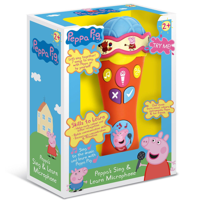 Peppa Pig interactive singing microphone toy, imported from the UK
