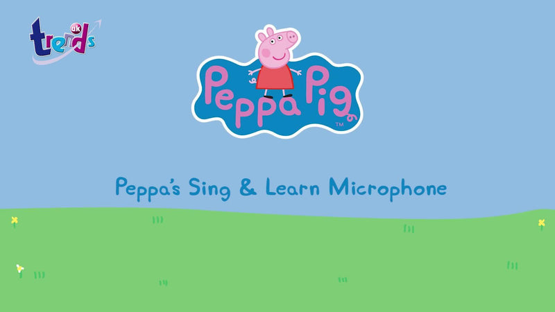 Peppa Pig interactive singing microphone toy, imported from the UK