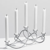 Georg Jensen Harmony candlestick holder stainless steel - British product
