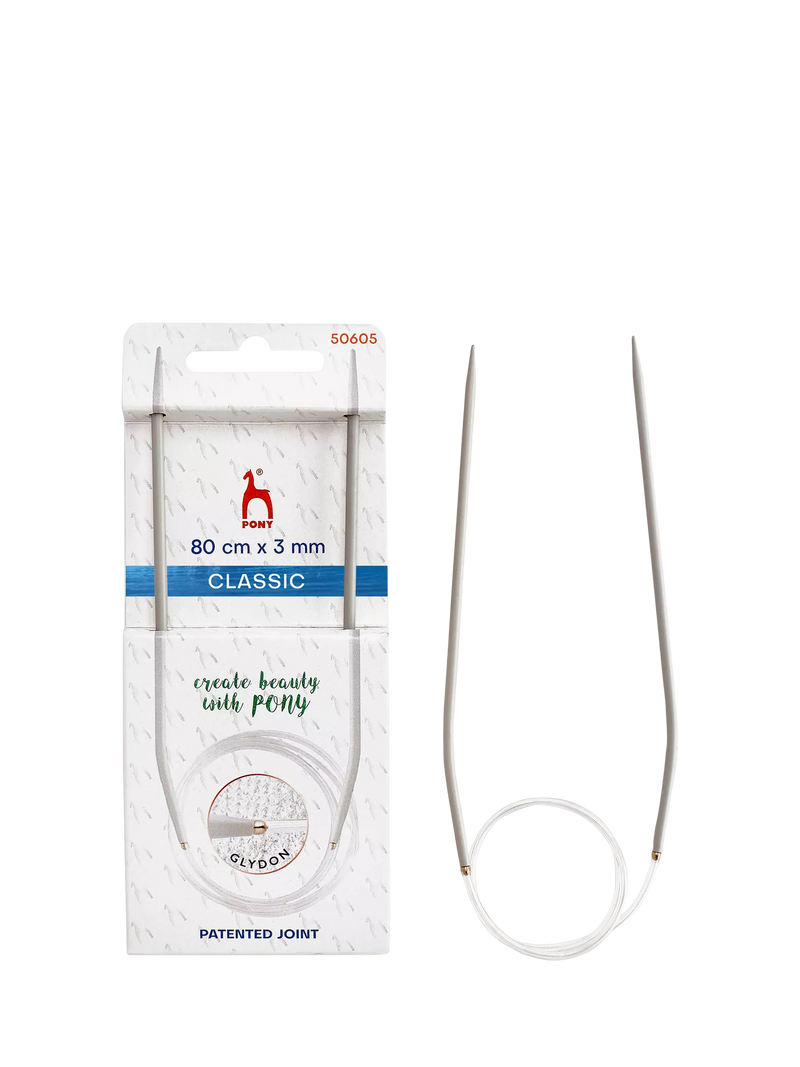 Pony 4.5mm 80cm Circular Knitting Needles