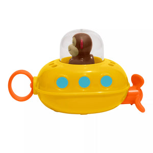 Pull and Go Monkey Submarine Bath Toy for Toddlers 12+ Months