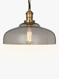 John Lewis clear glass pendant ceiling light - British product