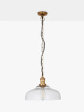 John Lewis clear glass pendant ceiling light - British product