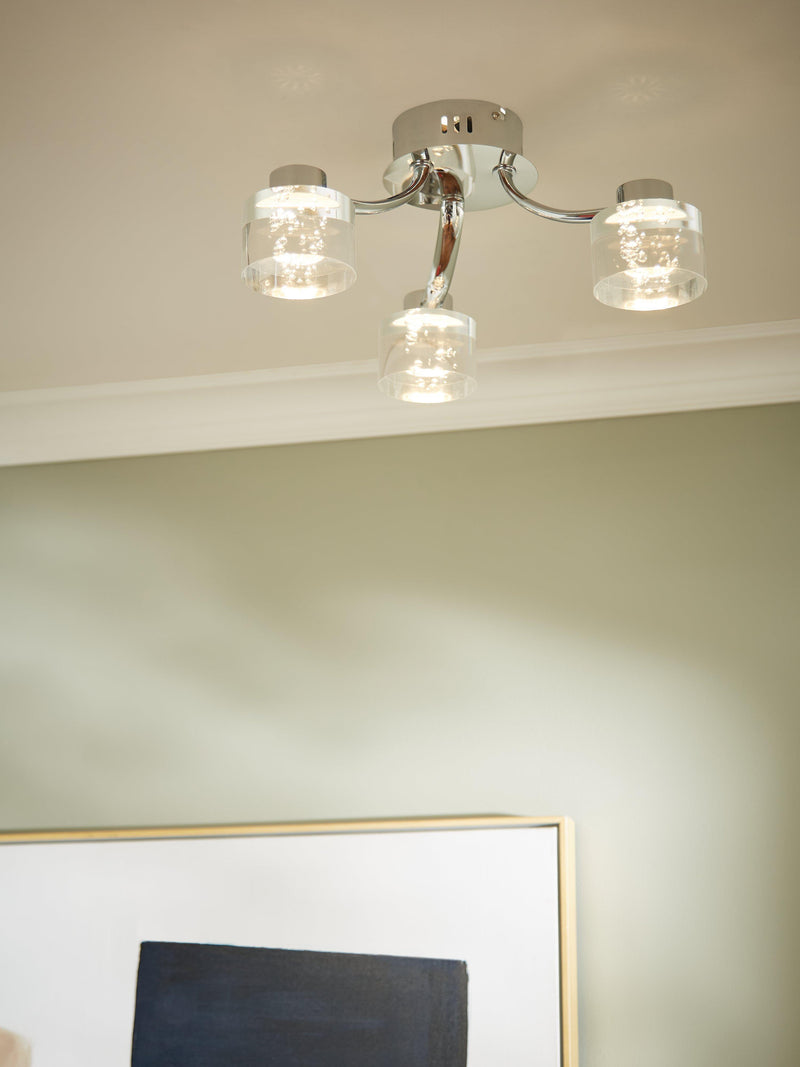 John Lewis Lawrence LED bubble flush ceiling light - British product