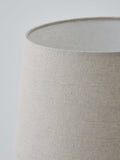 John Lewis Iona small ceramic table lamp grey, UK version