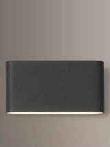 John Lewis John Lewis Olbia LED Outdoor Wall Light, Charcoal- Buy online at McGrocer