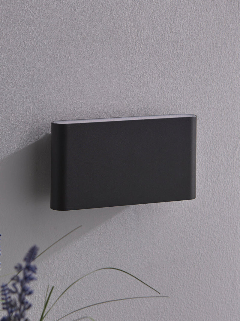 John Lewis Olbia LED outdoor wall light charcoal - British product