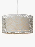 John Lewis Meadow Fretwork ceiling light grey/white - British product