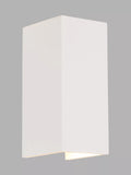 Astro Parma wall light white plaster finish, UK version