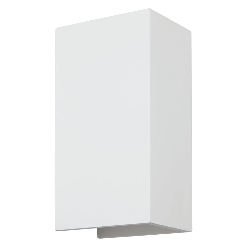 Astro Parma wall light white plaster finish, UK version