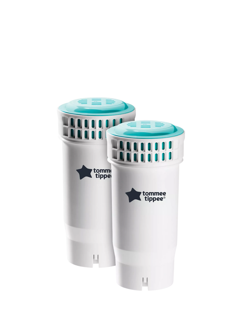 Tommee Tippee replacement water filters for baby milk machine, pack of 2 (British brand)