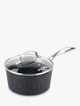 John Lewis Induction Compatible Aluminium Non-Stick Saucepan 18cm- Buy online at McGrocer