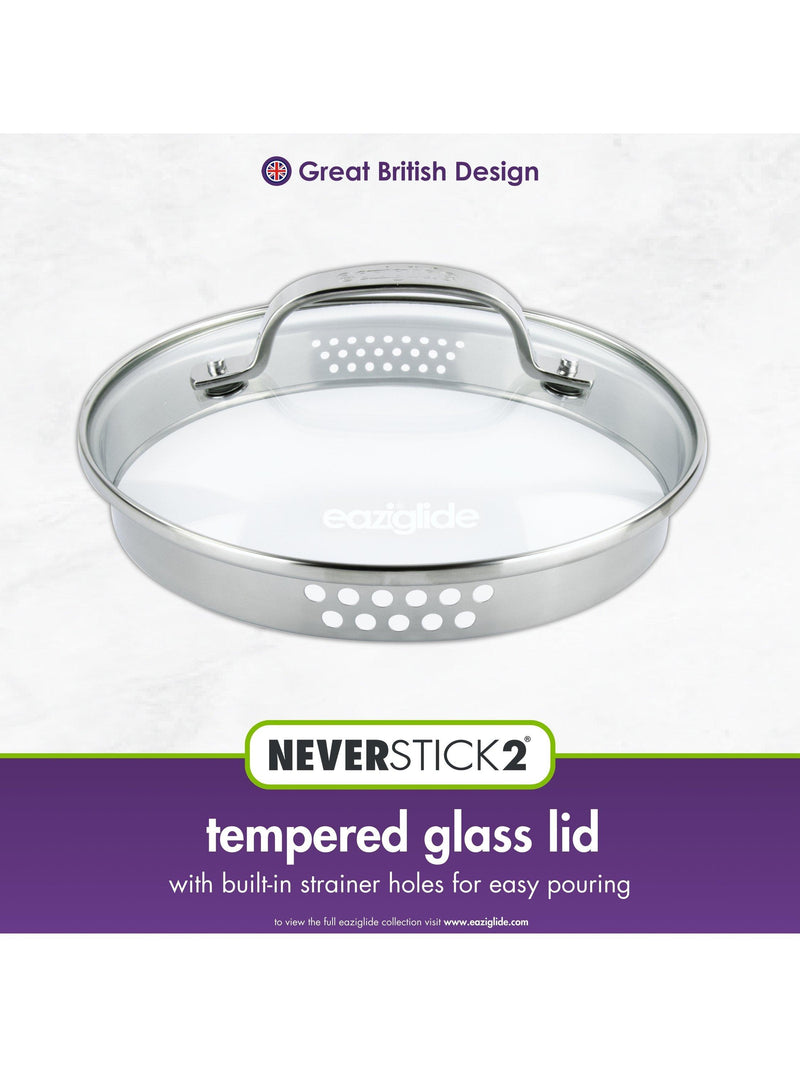 Eaziglide aluminium non-stick saucepan 18cm - British product