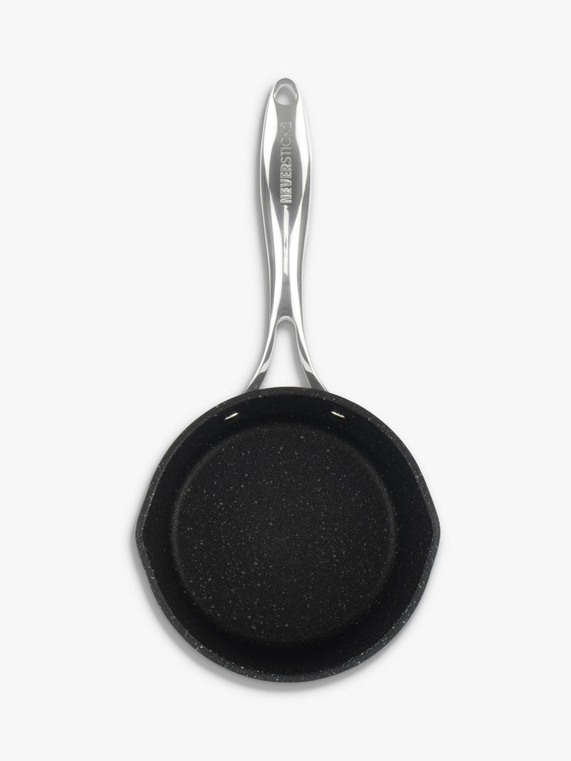Eaziglide Neverstick2 aluminium non-stick saucepan 16cm - British product