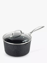 John Lewis Eaziglide Neverstick2 Aluminium Non-Stick Saucepan 20cm- Buy online at McGrocer