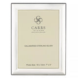 Carrs Berkeley Plain Sterling Silver Photo Frame