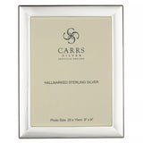 Carrs Berkeley Plain Sterling Silver Photo Frame