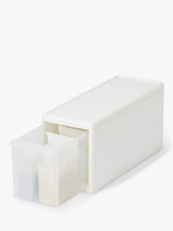 John Lewis Like-it Modular Storage Drawer Medium White 17cm- Buy online at McGrocer