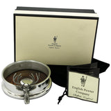 English Pewter Company stag head bottle coaster - British product