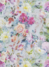 John Lewis Floral Rose Print Paste The Wall Heavyweight Non-Woven Wallpaper- Buy online at McGrocer