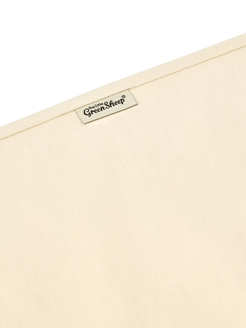 The Little Green Sheep waterproof cotbed mattress protector (British brand)