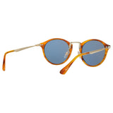 Persol Calligrapher Edition oval sunglasses Havana blue (British brand)