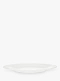 John Lewis porcelain coupe side plate 22cm white, imported from the UK