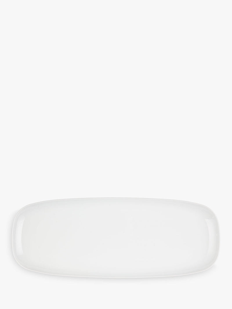 John Lewis narrow porcelain platter 32cm, imported from the UK