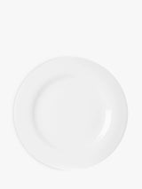 John Lewis John Lewis Dine Porcelain Rim Side Plate 22cm White- Buy online at McGrocer