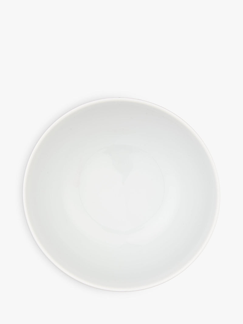 John Lewis Dine white porcelain cereal bowl 14.5cm, imported from the UK