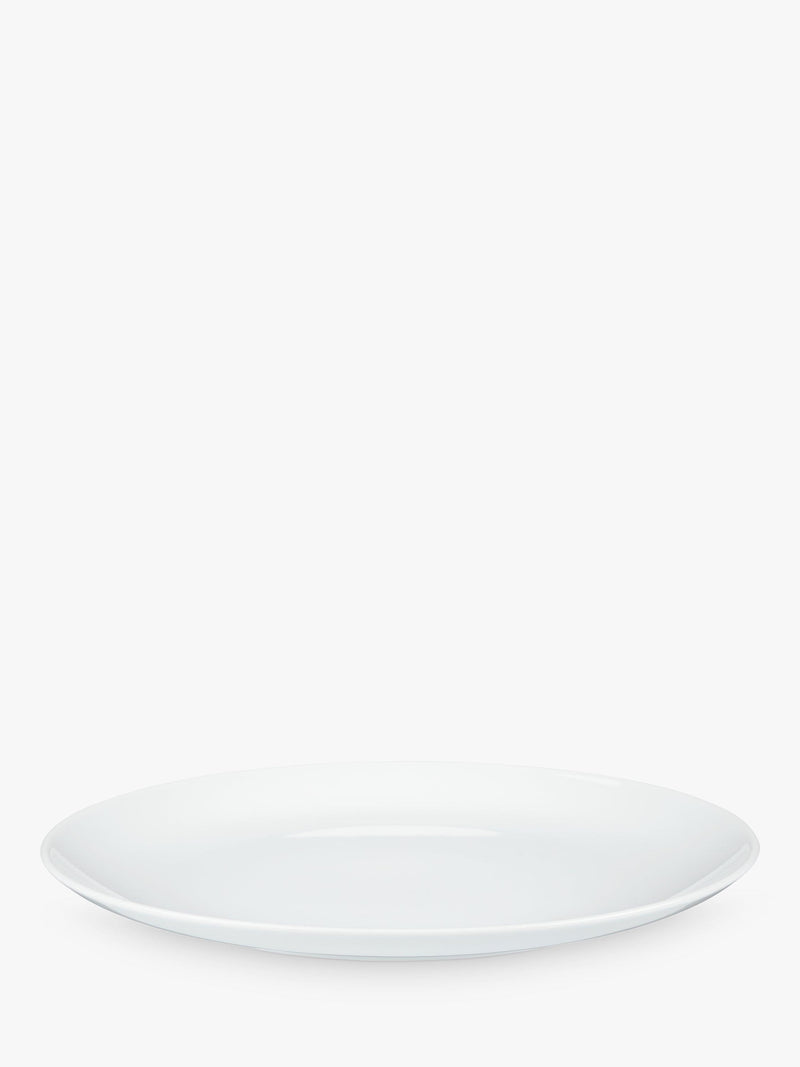 John Lewis porcelain side plate 18cm white - British product