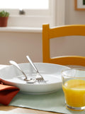 John Lewis porcelain pasta bowl white 24.5cm (British brand)