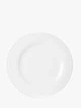 John Lewis John Lewis Dine Porcelain Rim Dinner Plate, 28cm, White- Buy online at McGrocer