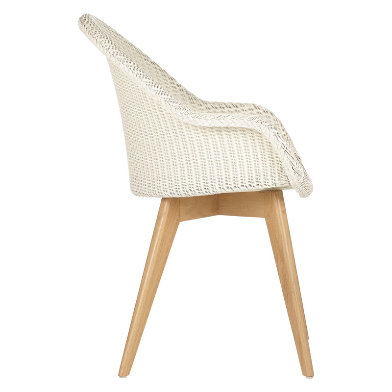 John Lewis Easdale Lloyd loom dining chair with oak legs, UK version