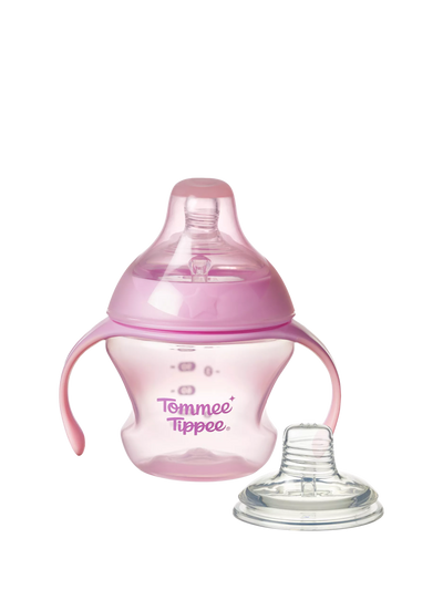 John Lewis Tommee Tippee Closer To Nature Transition Sippee Trainer Feeding Accessory- Buy online at McGrocer