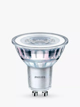 John Lewis Philips 3.5W GU10 LED Non-Dimmable Light Bulb (Pack of 3, Clear)- Buy online at McGrocer