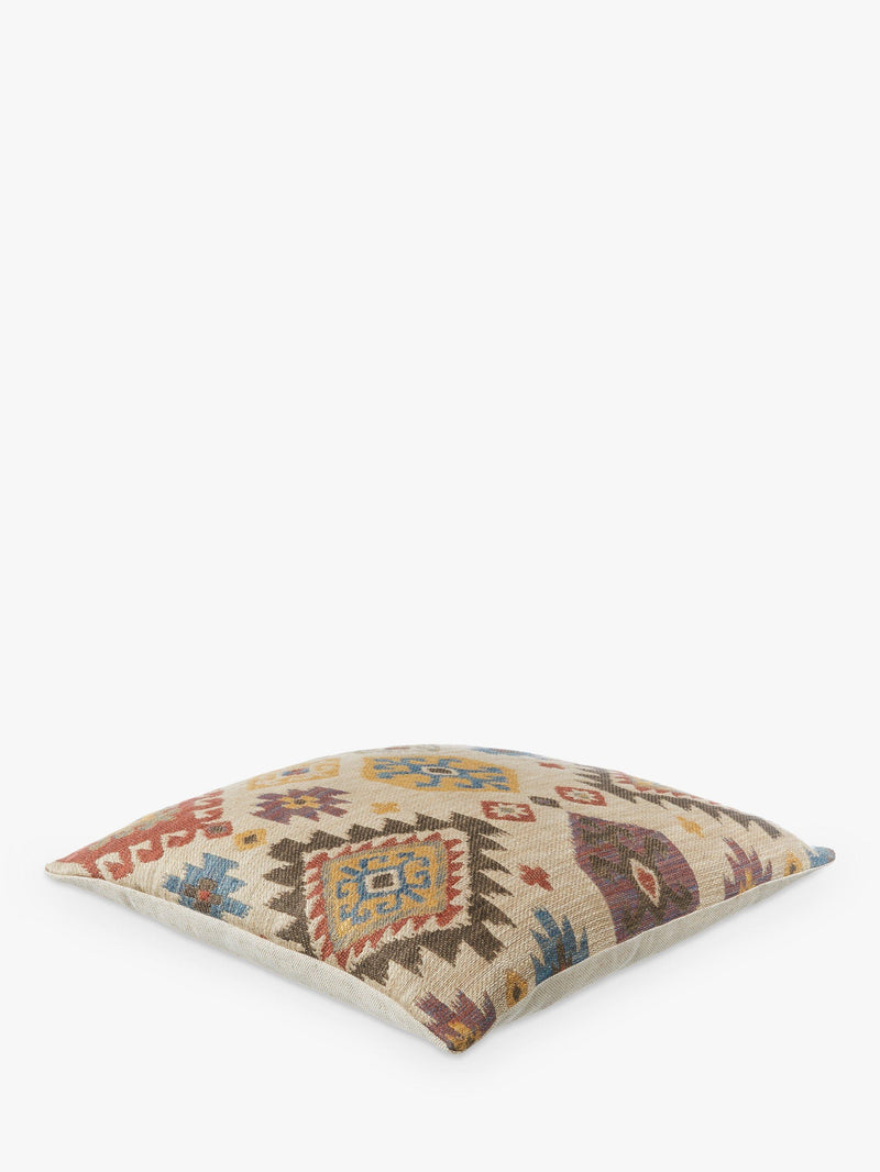 John Lewis Kelim Ikat multi-colour cushion, UK version