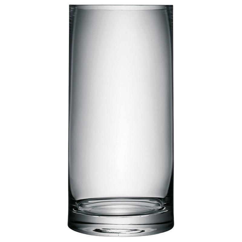 LSA International clear column vase 36cm, UK version