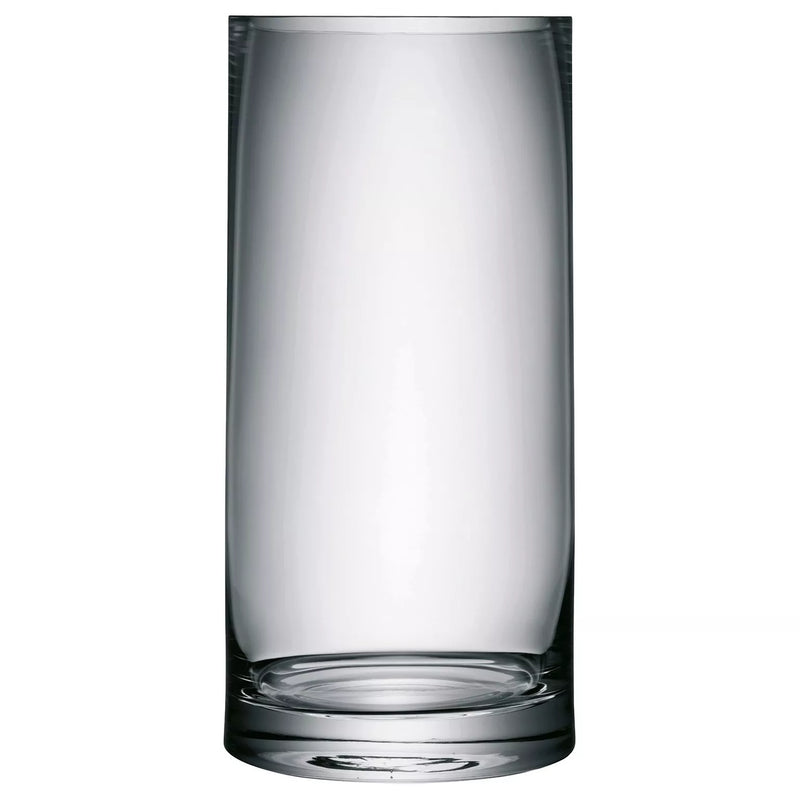 LSA International clear column vase 36cm, UK version